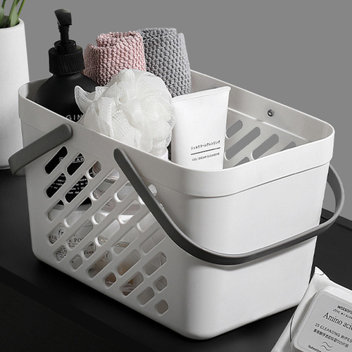 Portable bath basket drain storage basket bathroom bathroom basket debris organization basket bath basket wash basket