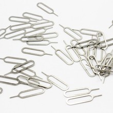 供应手机取卡针SIM取卡器适用于苹果IOS插卡针卡槽配件剪卡器厂家