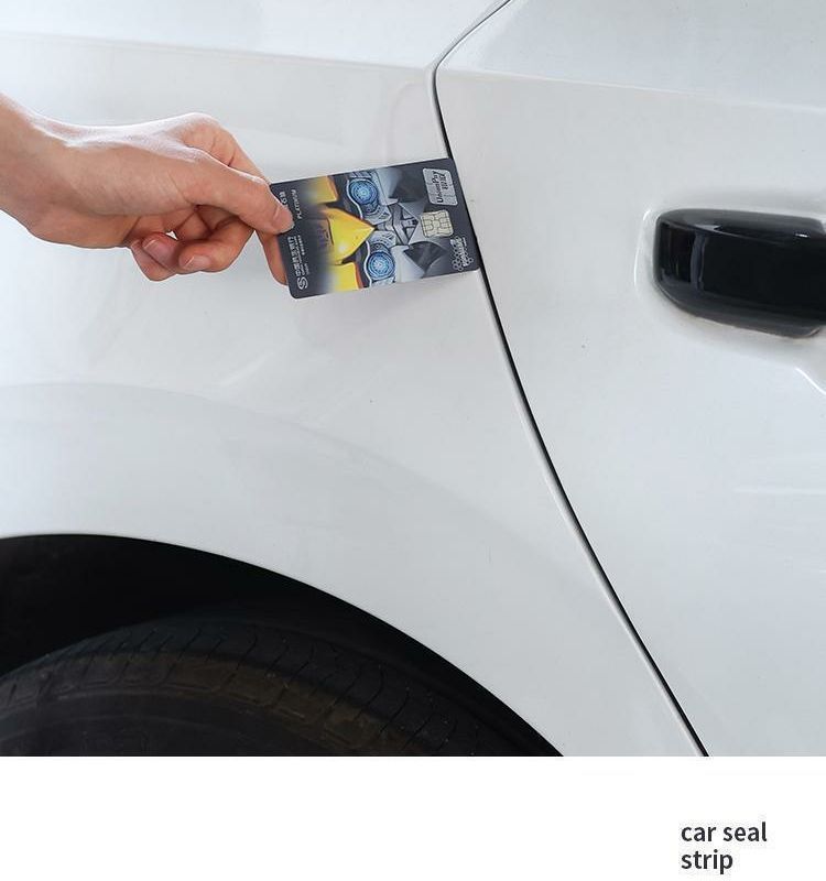 Sealing Strip for A-Pillar, B-Pillar, C-Pillar, and Center Console of Zero Runner C10, C11, C16, T03, C01 for Car Door Gap Soundproofing