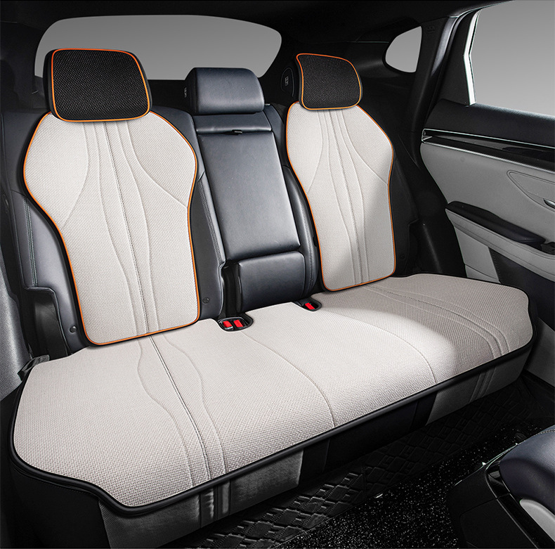 BYD Song plusdmi Car Seat Cover Special Cushion Seat Cushion Four Seasons Seat Cover Linen Half Pack Breathable ev