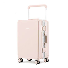 【代拍专供】宽杆行李箱大容量旅行箱铝框时尚女万向轮密码箱2908