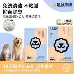 宠物免洗手套一次性洗澡神器宠物除臭清洁干洗spa手套厂家现货