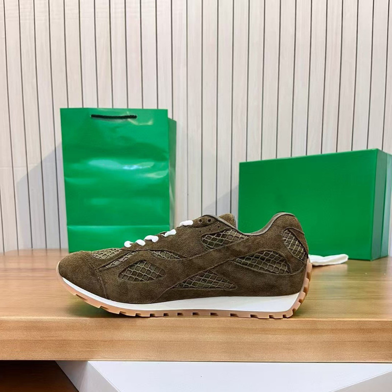 顶版版本RV BV JIL银色厚底老爹鞋休闲王一博同款网面Orbit运动鞋|undefined