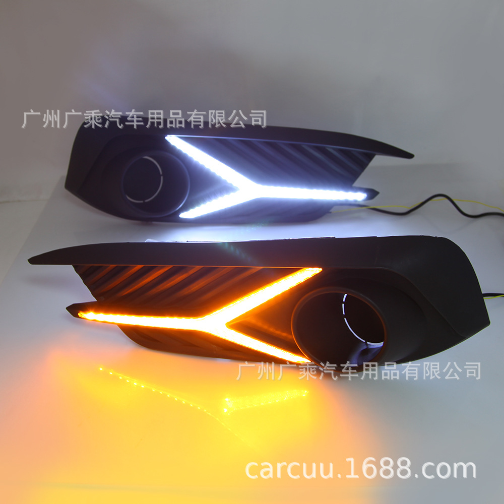 Adecuado para Honda 16-17 cívica luz diurna 10 generación cívica tipo Y luz diurna Y 3 colores