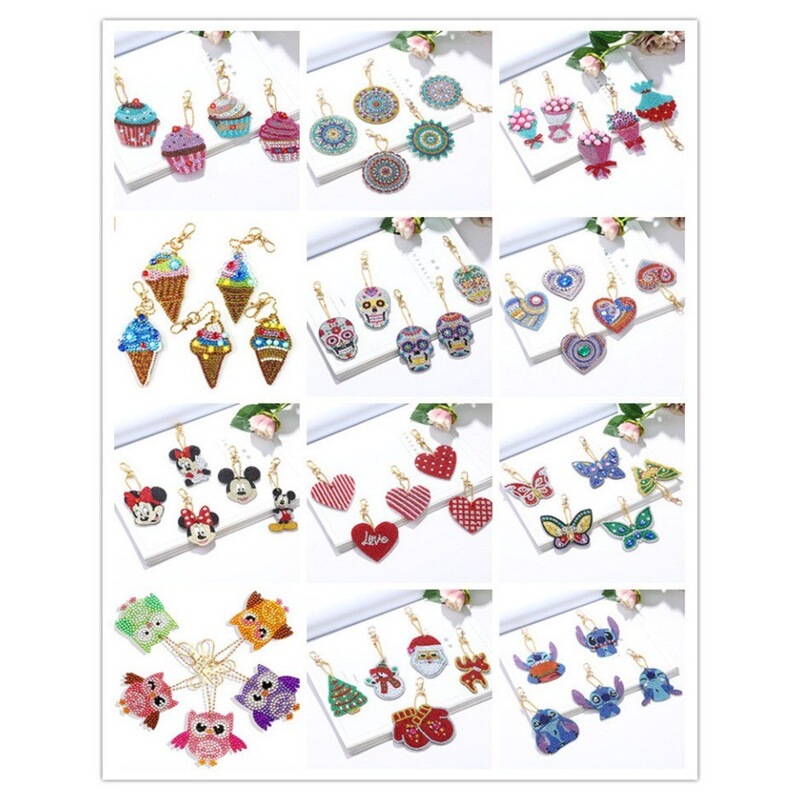 5D5d Diamond Painting Keychain Christmas Owl Crystal Diamond DIY Ice Cream Acrylic Kit Large Cong 5D5d Diamond Painting Keychain Christmas Owl Crystal Diamond DIY Ice Cream Acrylic Kit Large Cong