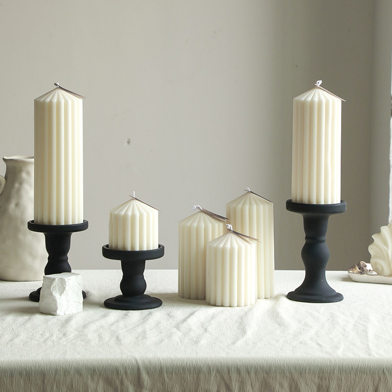 Nórdico simple viento blanco atmósfera sensación de guasa de aroma regalo de mano geometría decoración del hogar adornos transfronterizos