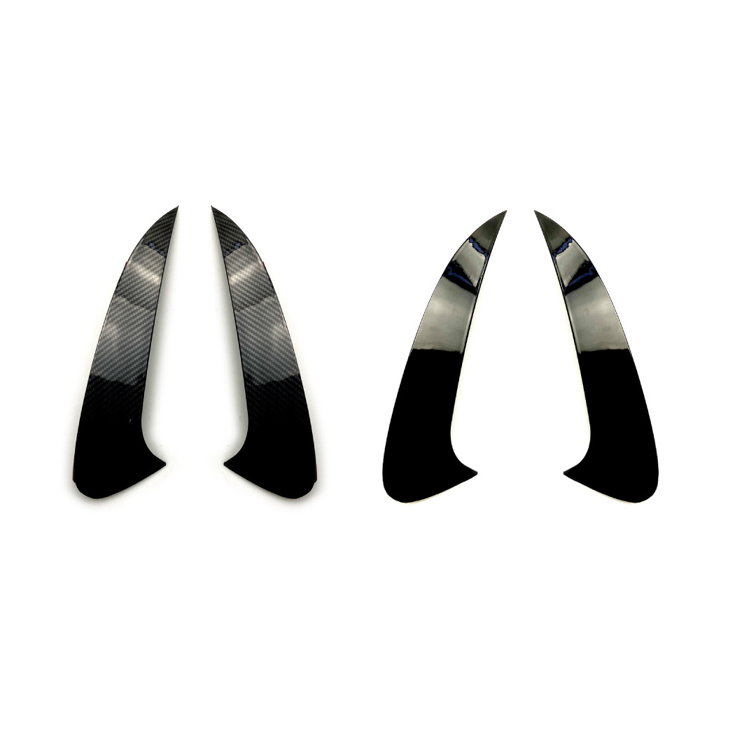 Pegatina Decorativa de Cuchillo de Viento Trasero para Mercedes-Benz GLE Coupe C292 ABS Autoadhesivo