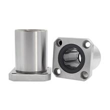 不锈钢LME25双切边法兰直线轴承LME24-D8 10 12 16 20 25 30 35