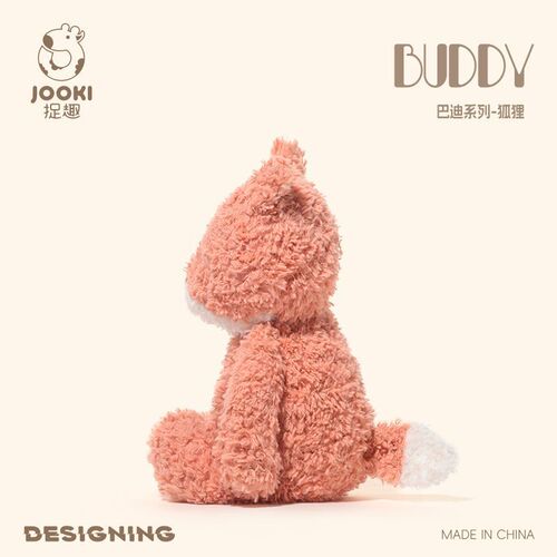 Cute Fox Plush Toy, Buddy Fox, Soft Fox Stuffed Animal, Fox Soothing Doll, Birthday Gift