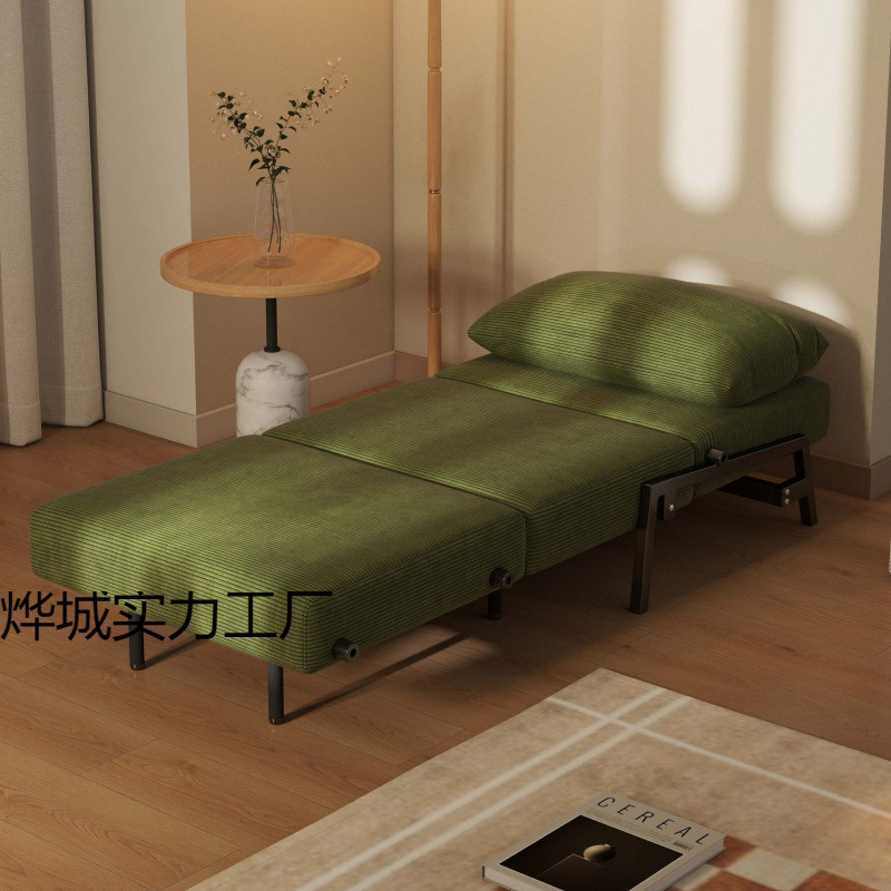 Sofa Bed Folding Dual-Purpose New Single and Double Portable Small Apartment Home Retractable Bed Balcony Multi-Functional Small Sofa
