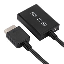 PS2转HDMl转接线带音频转换器PS2游戏转接头高清PS2转HDMI延长线