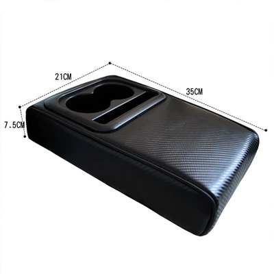Armrest box pad — holder storage tissue box storage - gt-3-carbon-fiber-model-without-embroidery-7