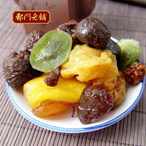 Old Beijing Dried Fruits 400g, Preserved Fruit, Apricot and Peach Dried Fruits, Kiwi Dried Fruits, E-Jiao Dates, Hawthorn, Apple and Pear Dried Fruits, Specialty Product