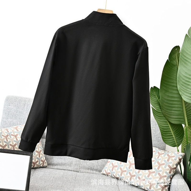 Spring fashionable two-tone jacket with hood