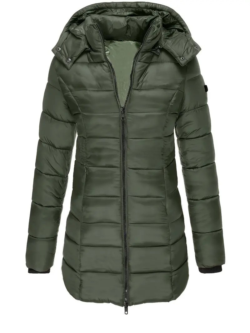 Abbigliamento da donna cappotto invernale in cotone rotondo giacca da donna in cotone sottile di media lunghezza cappotto caldo in cotone_voghion.com