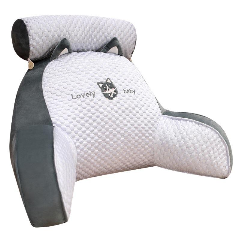 De dibujos animados de frijol de hielo cojín del sofá cojín de oficina en casa cintura almohada de peluche de juguete femenino Regalo de Cumpleaños lote