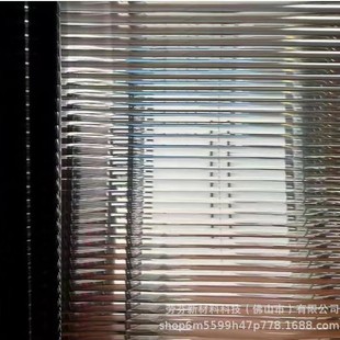 3D Long Iris Black Self-Adhesive Pet Opaque Glass Film Explosion-Proof Film Source Factory Spacing 15mm