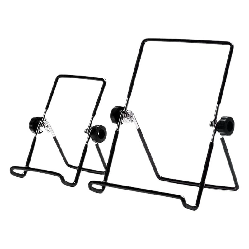 Настольный металлический держатель для мобильного телефона, подходящий для iPad, планшета, складной вращающийся регулируемый железный провод, портативный ленивый держатель