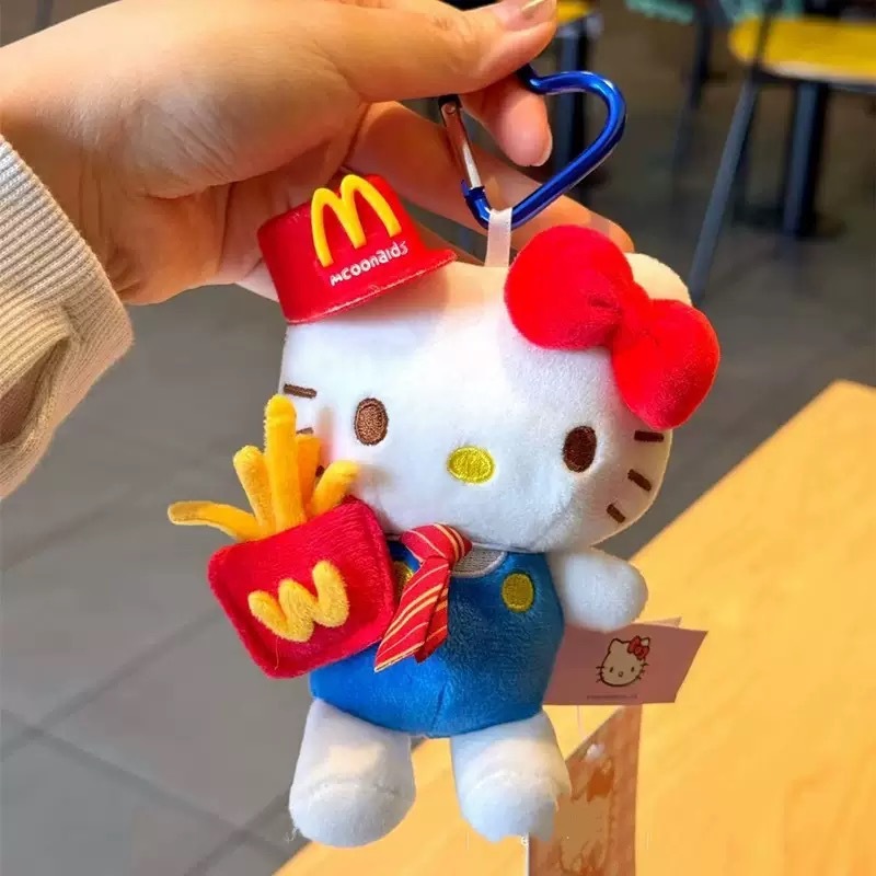 本物のマクドナルドシリーズハローキティバッグペンダント車のキーホルダーペンダントぬいぐるみギフト|undefined
