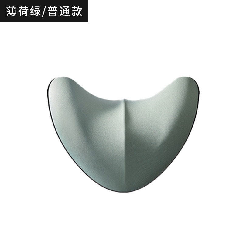 Sishang 통기성 피부 친화적인 메모리 폼 머리 받침 - 로터스 그린