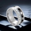 Advanced ring stainless steel, universal brand accessory, European style, does not fade, high-quality style, wholesale