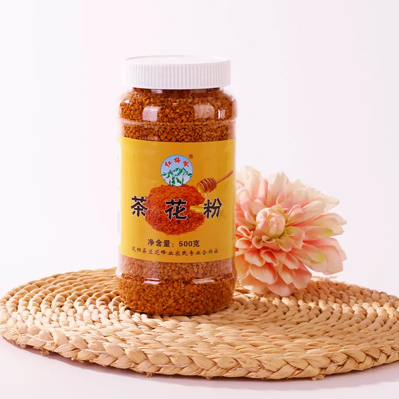 自产茶花粉原产地蜂花粉源头厂家直供代发高活性油菜花粉精选颗粒