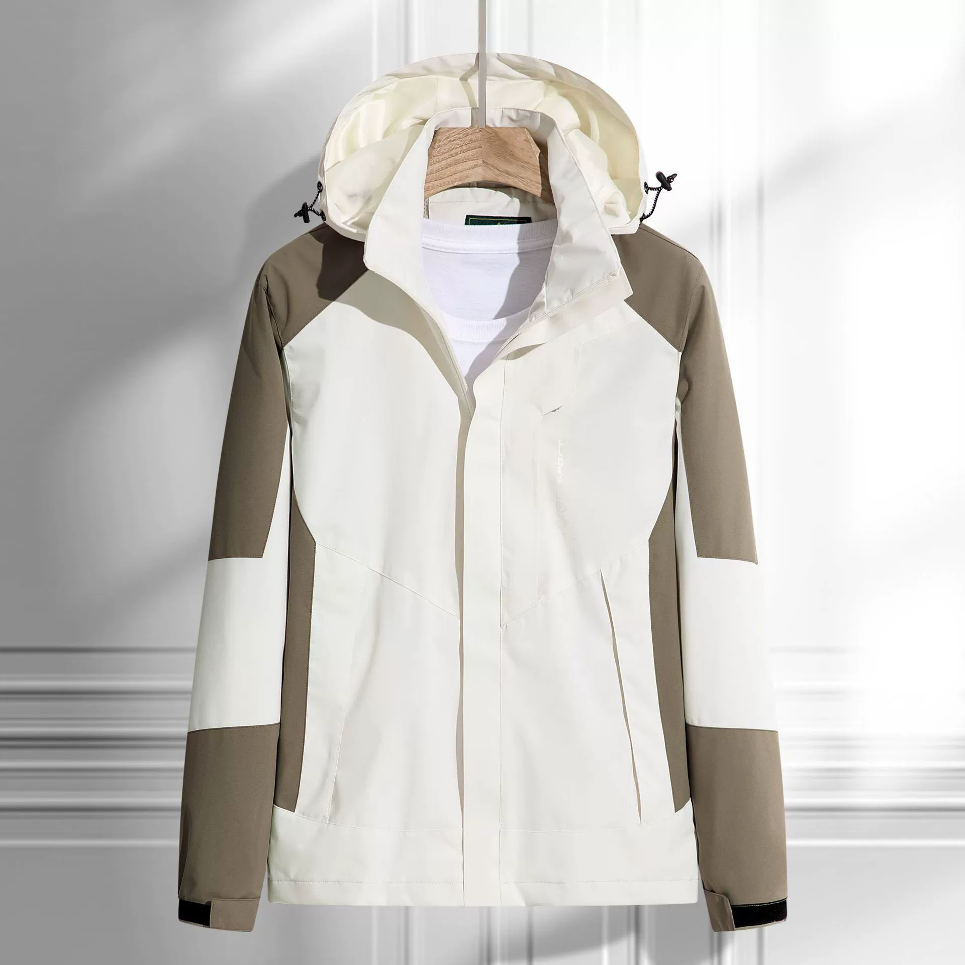 2025 весна и осень новая куртка мужская с капюшоном