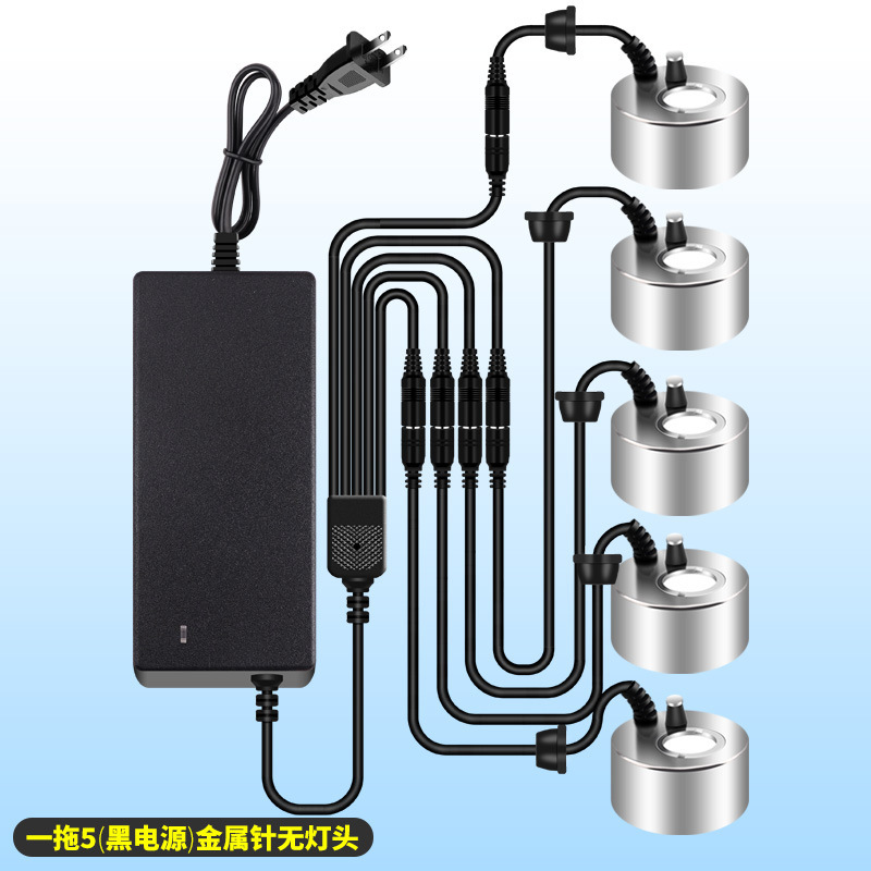 1 drag 12345 ultrasonic atomizer no lamp stainless steel pool bonsai waterscape rockery DIY fog fog maker