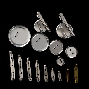 Brooch DIY accessories tray brooch material pin handmade brooch holder pin buckle pin