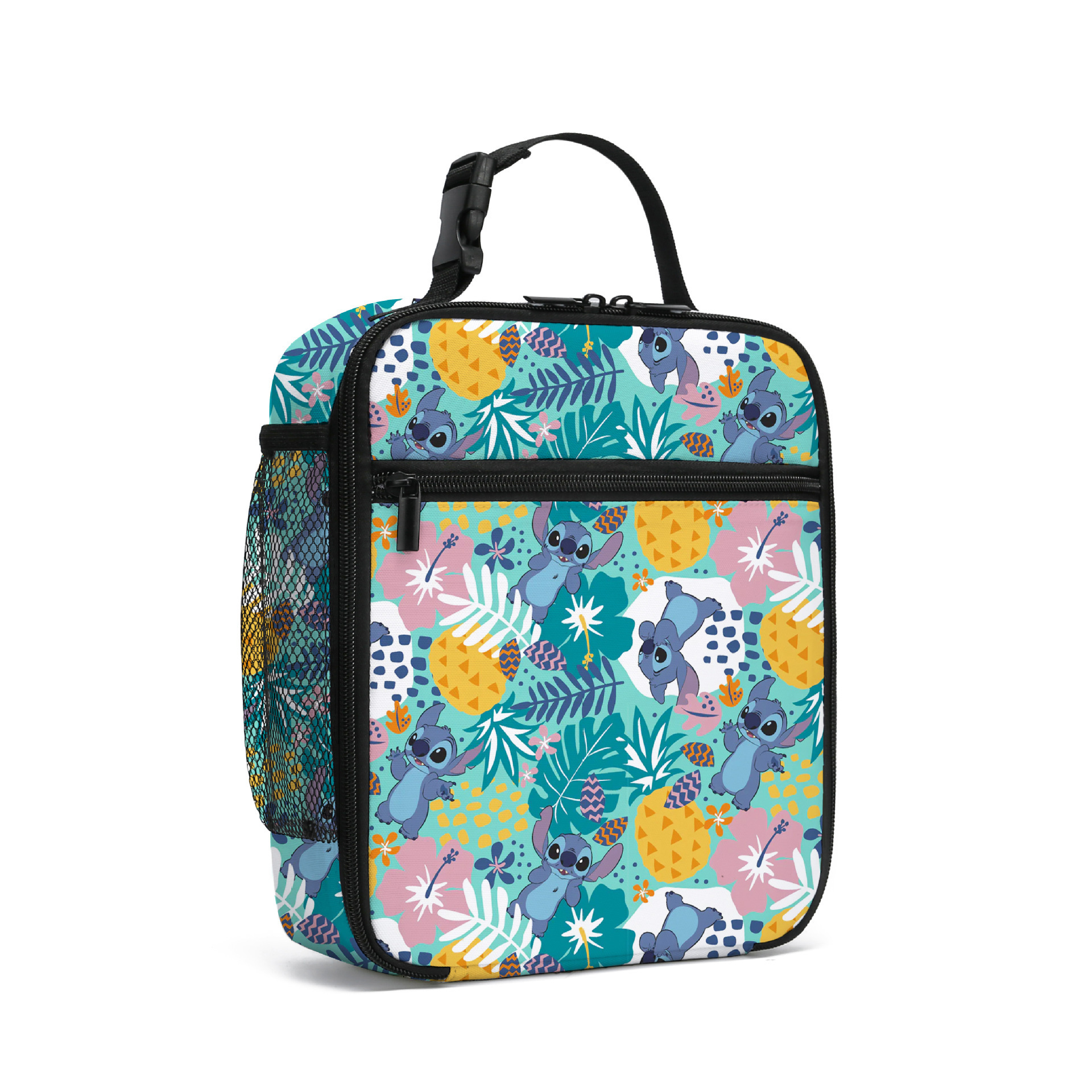 Bolsa de almuerzo para estudiantes de primaria y secundaria, bolsa de hielo de anime para niños, bolsa de almuerzo