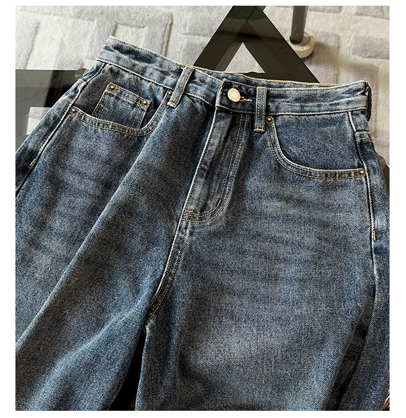 Women's Clothing Style Fashion Casual Suit For Women Summer New Round Neck Irregular Slit Design Short Sleeve Denim Shorts Two Piece Suit_ecoleips.com