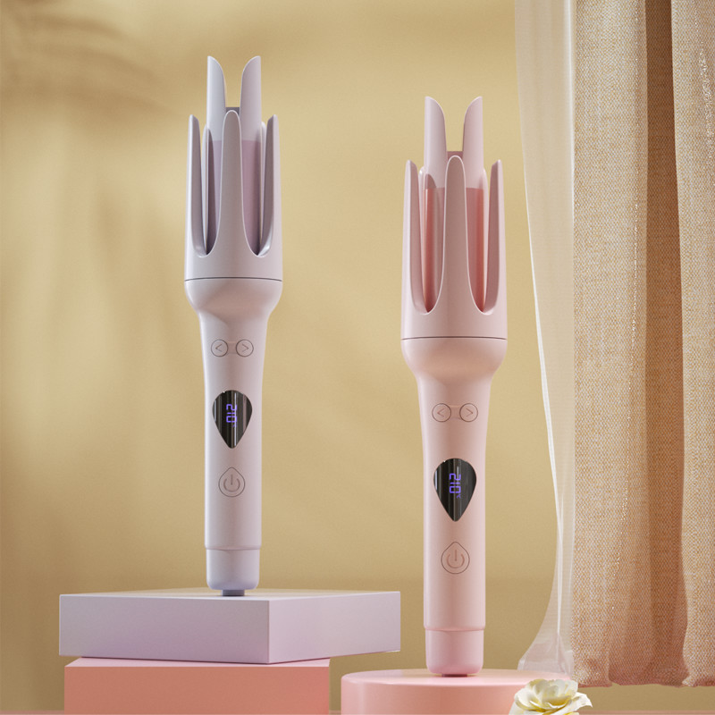 [Cross Border Factory] 32mm automatic curling iron big wave negative ion lazy curling iron available in dormitory