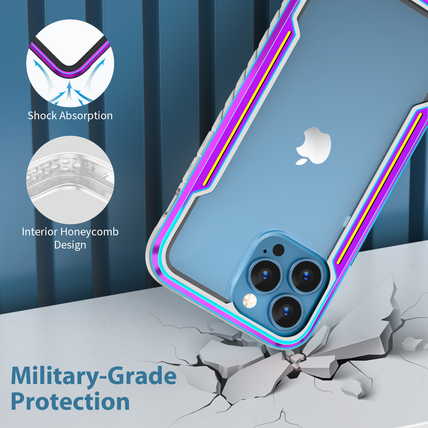 适用苹果保护套iPhone13pro Max手机壳金属防摔iPhone12手机套