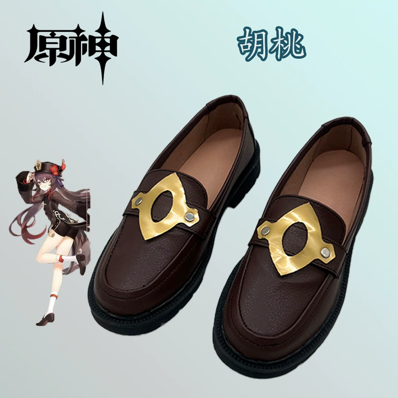 Оригинальный бог грецкого ореха cospaly обувь девушка Лоли движется в течение долгого времени