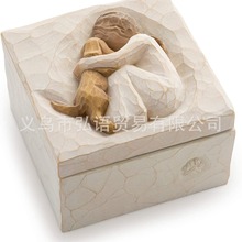 跨境新款亚马逊情侣收纳盒 情人节摆饰 树脂工艺品居家装饰品礼品