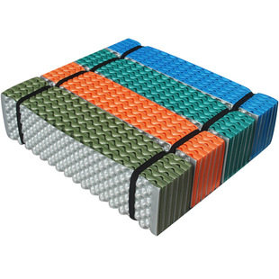 Double Egg Trough Folding Moisture-Proof Mat Double-Sided Nest Outdoor Leisure Camping Indoor Widened and Thickened Aluminum Mat Yoga Mat Lightweight