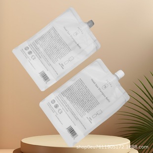 Self-Standing Spout Bag Disposable Beverage Bag Liquid Coffee Soy Milk Bag Takeaway Juice Bag Transparent Spout Bag Sub-Package