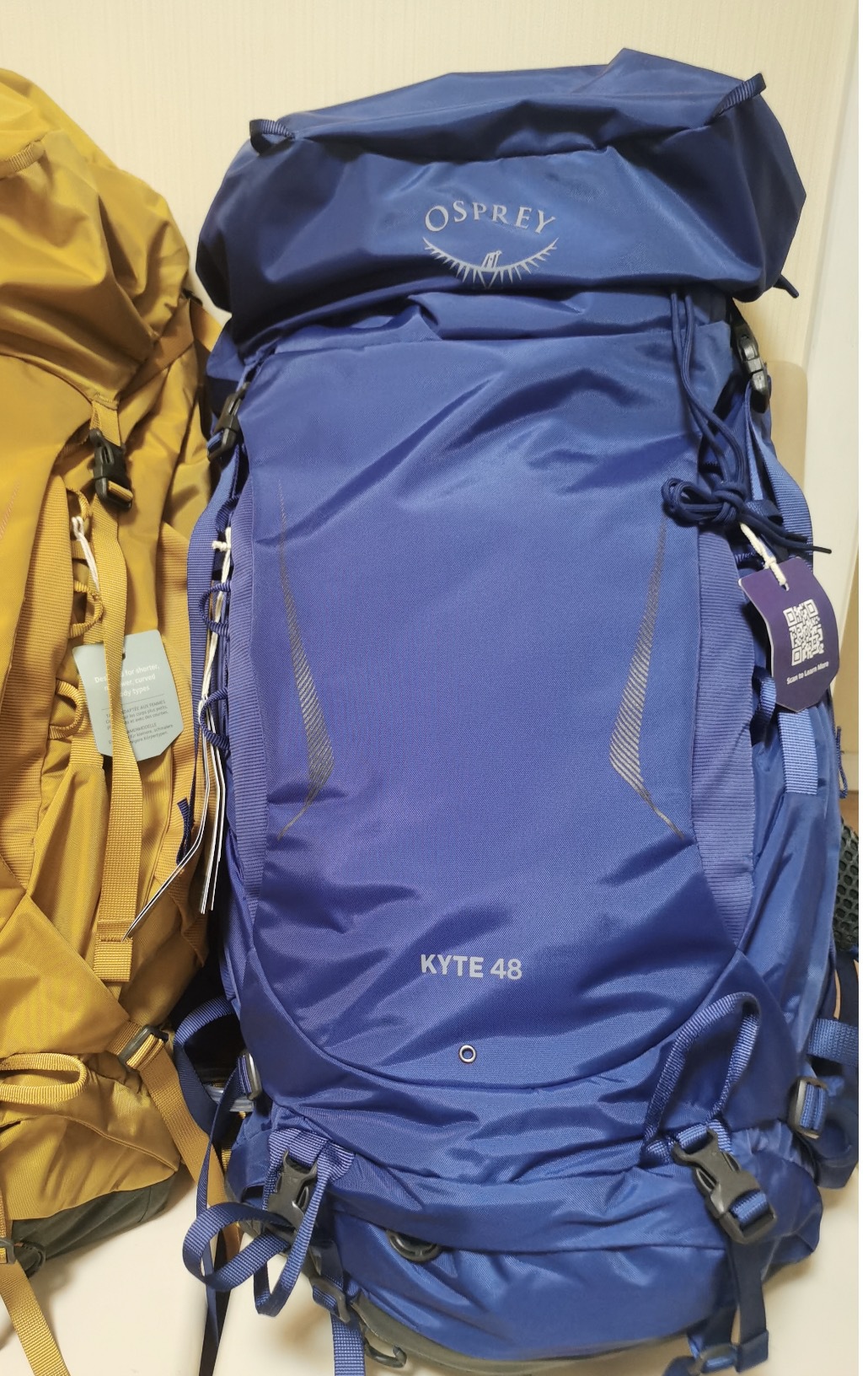 Mochila de Senderismo y Montañismo KYTE 38L 48L de Nylon Impermeable image 11