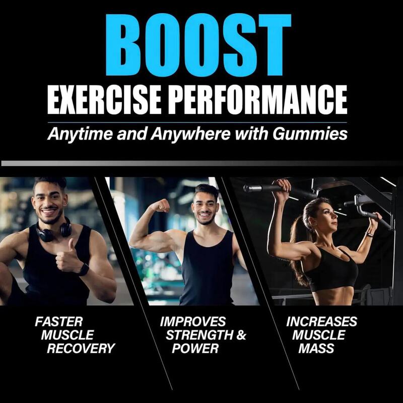 跨境外贸专供Creatine Gummies肌酸软糖现货60粒软糖加工定制OEM|undefined