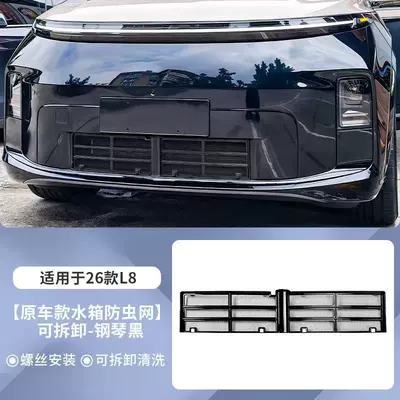 Star Anti-Insect Net Modified with Automobile anti-insect net - 26-ideal-l8livis-original-car-mold-opening-adapted-car-frame-dupont-paint-original-car-color-screw-type-insect-proof-net-bright-black