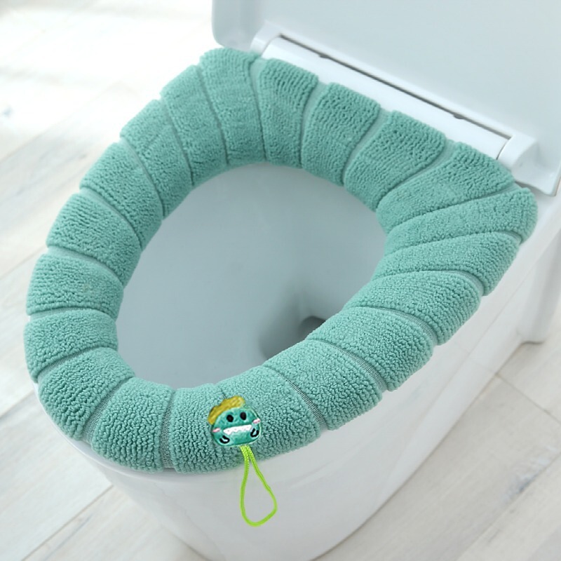 汎用トイレマット家庭用冬に保温北欧風トイレマットを厚くして、手で洗濯できるトイレカバー|undefined