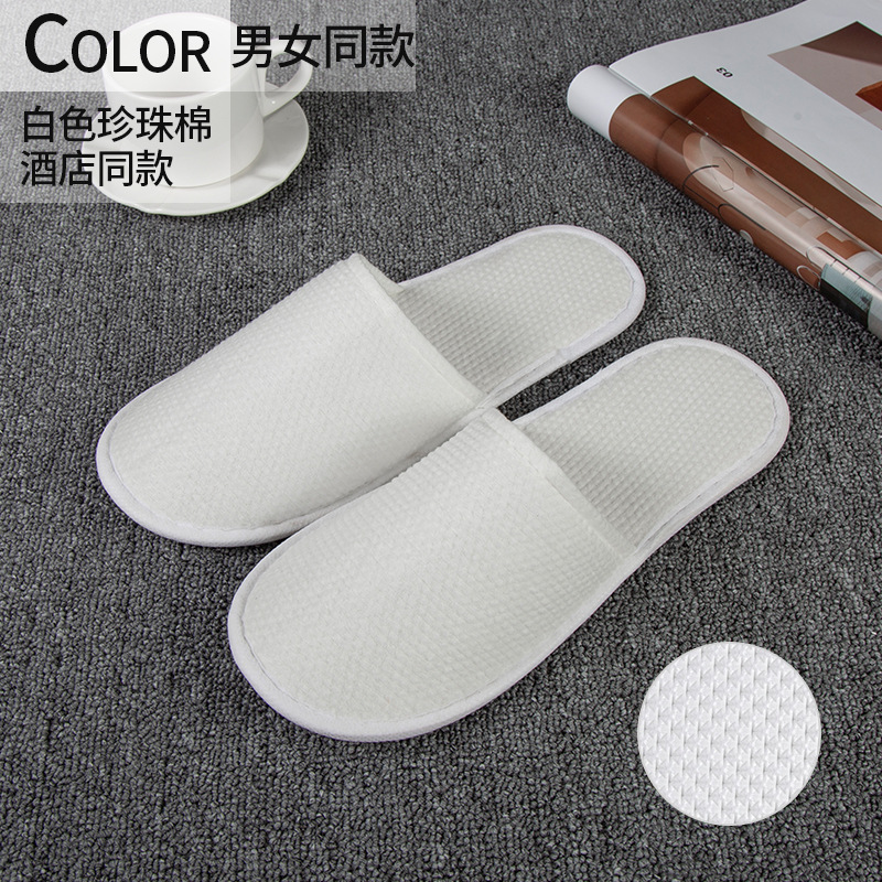 Pantuflas Desechables de Hotel de Terciopelo de Coral, Portátiles para Salón de Belleza image 13