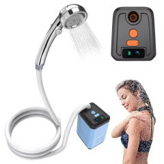 入浴用品寮温水シャワー自吸式充電式屋外田舎モバイルポータブル電動シャワーシャワー