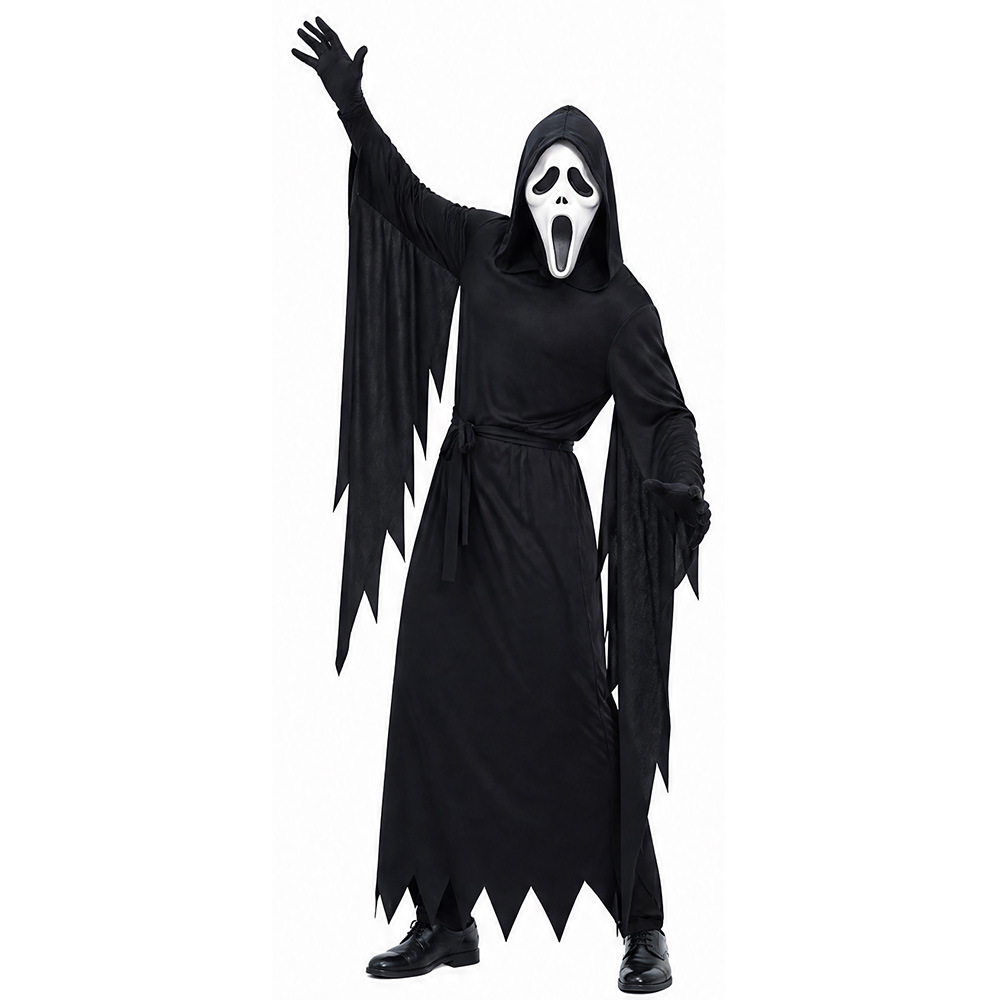 Halloween Death Dress Dress Up Sickle Screaming Death suit All Saints COS Horror Death Dress Up
