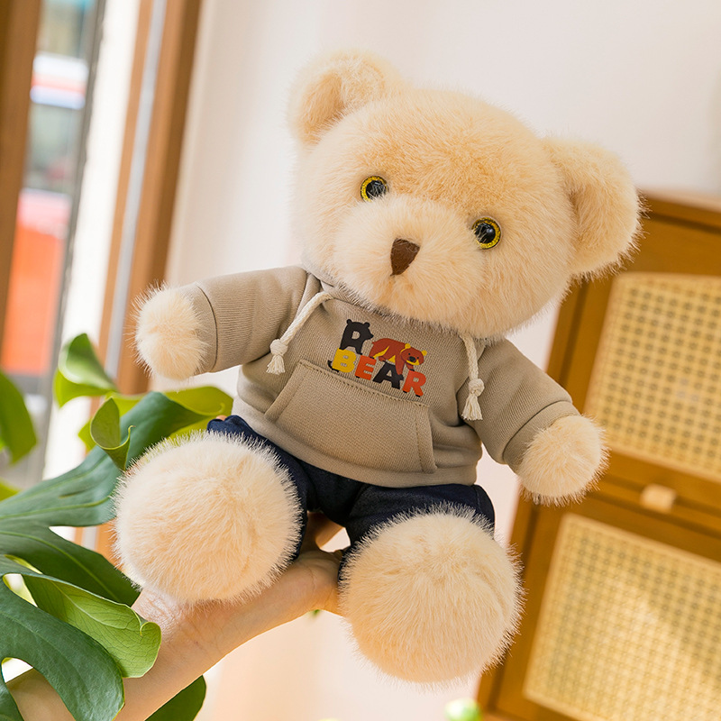 O'Connell chaqueta Teddy Bear muñeca muñeca de peluche muñeca de agarración regalo de cumpleaños para amigos