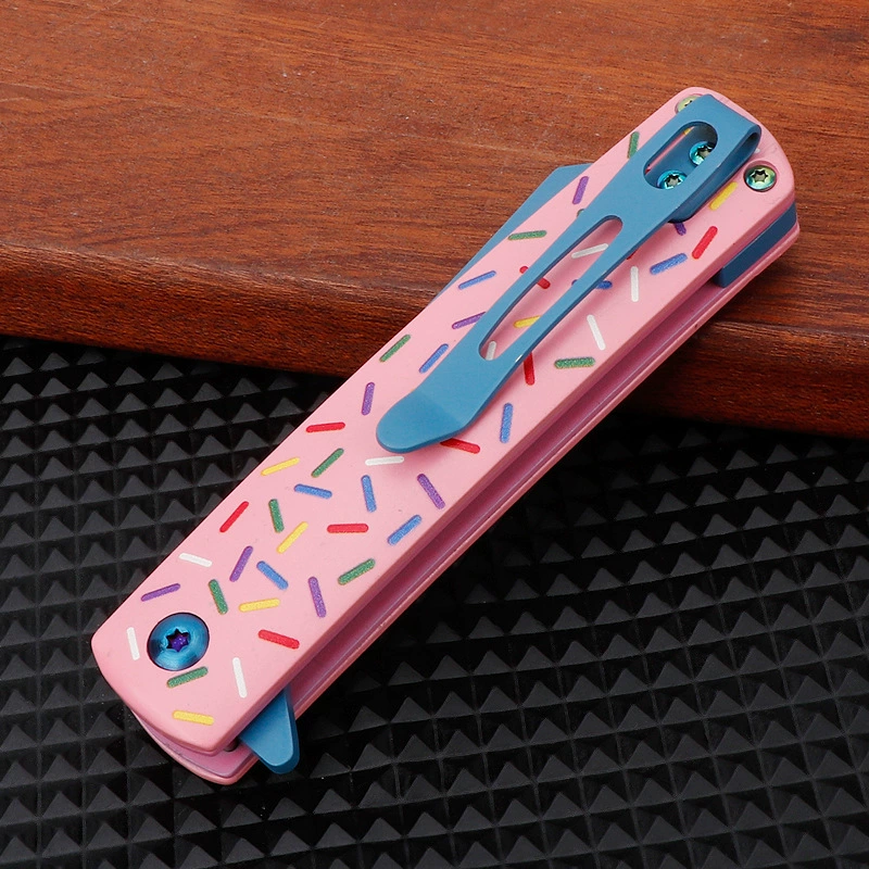 Нож хозяйственный складной Outdoor High -твердость Survival Frout Knife Survival Portable Knife Seee острый защита Маленький нож Выживание складной