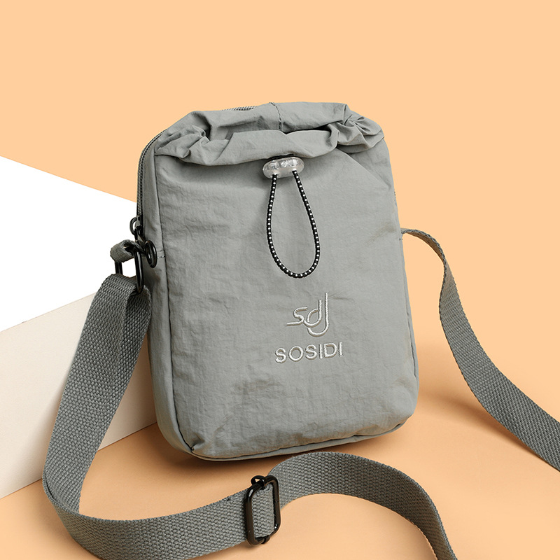 Crossbody Bag for Women, Personalized Water Cup Bag, Multifunctional, Compact, Portable Mobile Phone Bag, Women's Versatile Casual Canvas Bag, Waterproof