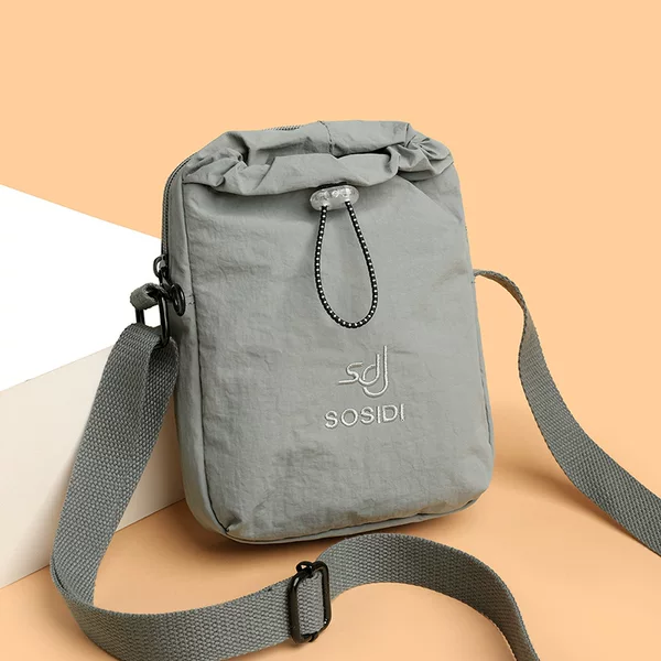 Crossbody Bag for Women, Personalized Water Cup Bag, Multifunctional, Compact, Portable Mobile Phone Bag, Women's Versatile Casual Canvas Bag, Waterproof