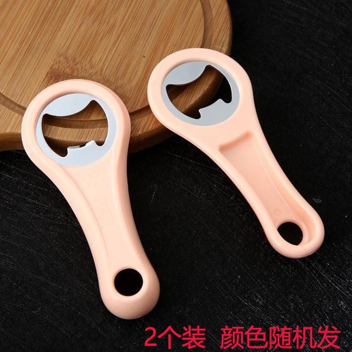 Abridor de cerveza práctico abre botellas de acero inoxidable abre botellas de vino abre botellas de plástico simple fabricante