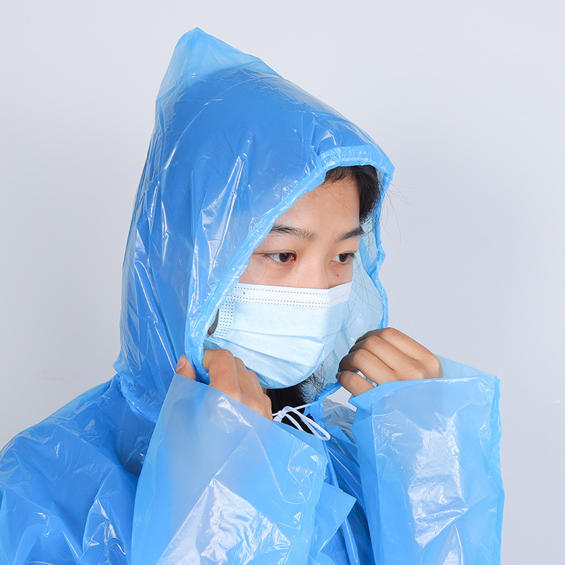 Travel handheld raincoat